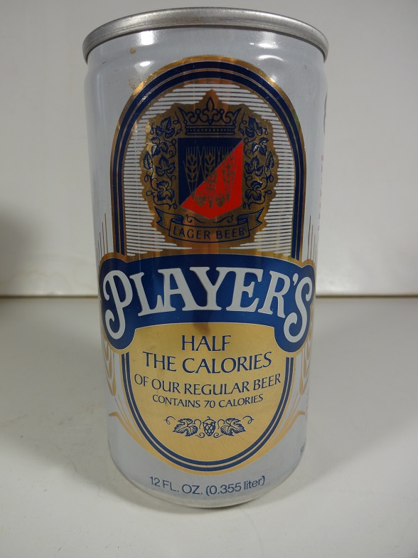 Player's - red & blue emblem